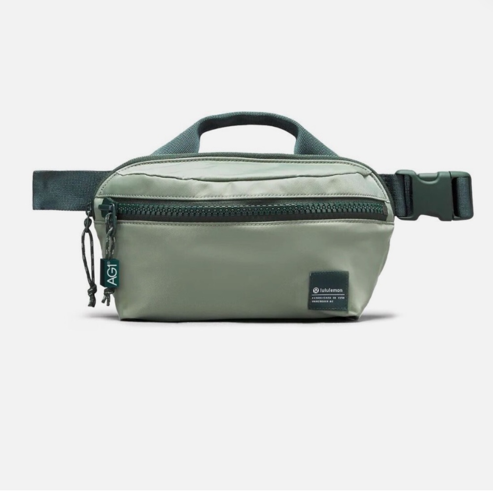 NEW Lululemon / AG1 All Day Essentials Belt Bag Fanny Pack Green 2.5L